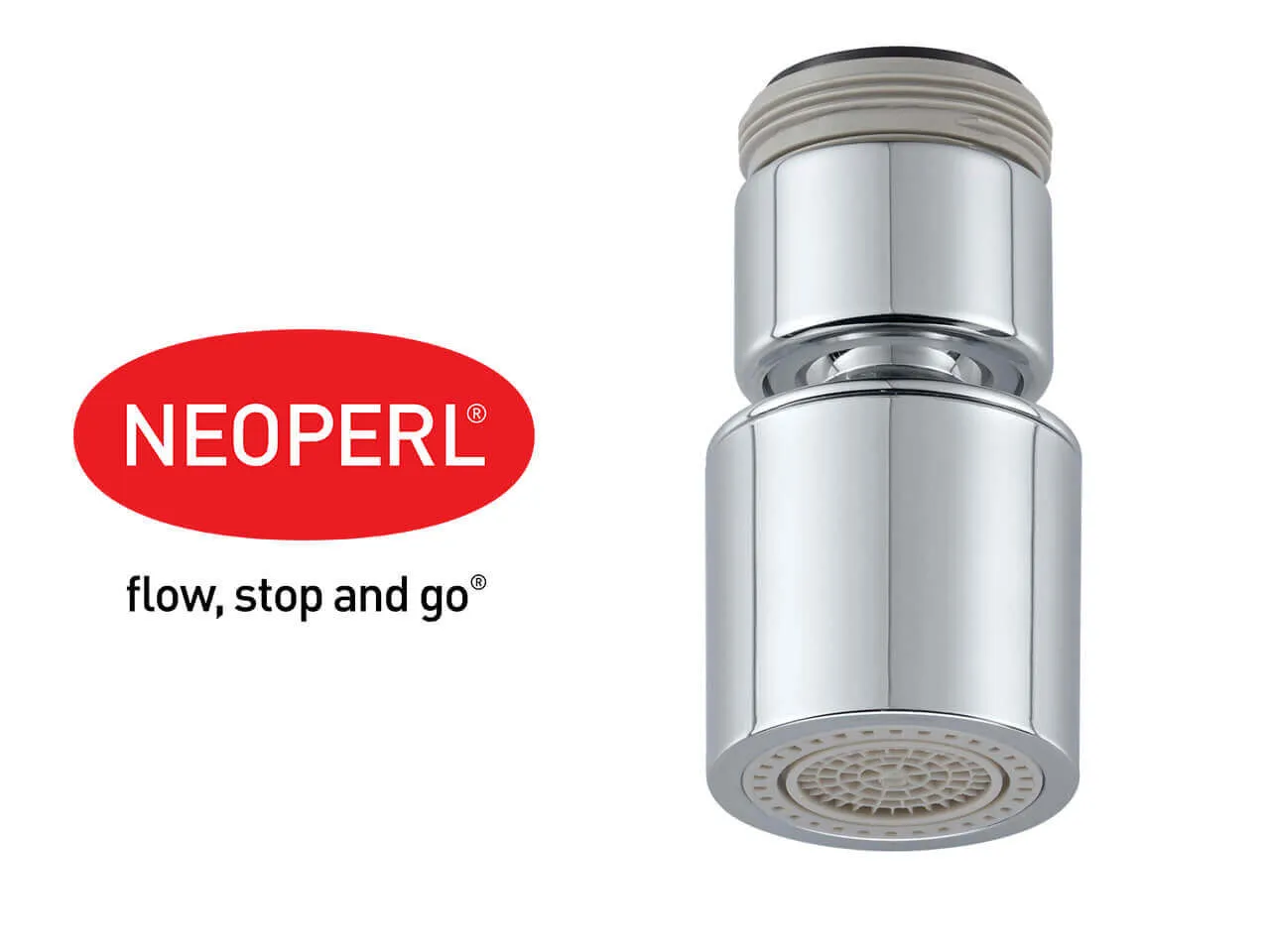 Tap aerator Neoperl VarioDuo with joint 6.8 l/min