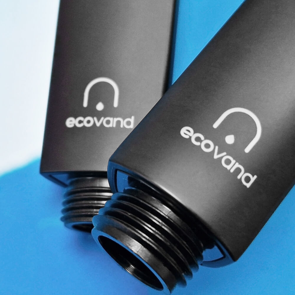 Shower head EcoVand Simpio Black Matt 5.7 l/min -  