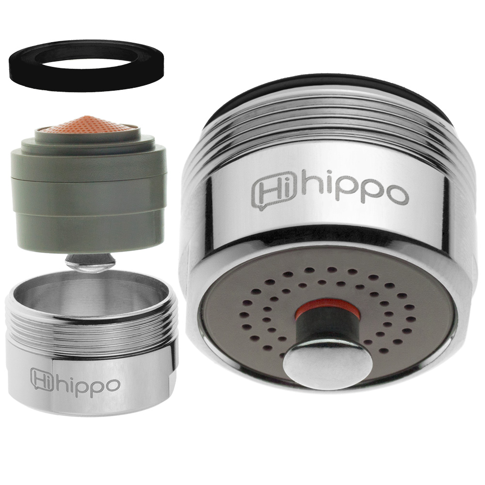 Tap aerator Hihippo HP 1.8 - 4.2 l/min start/stop - Thread M24x1 male - most popular