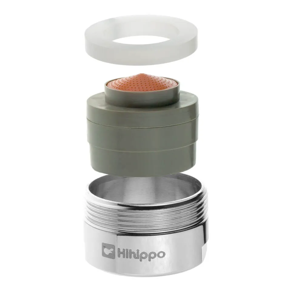 Adjustable tap aerator Hihippo R 1.8 - 8.0 l/min Thread M24x1 male - most popular - photo 5