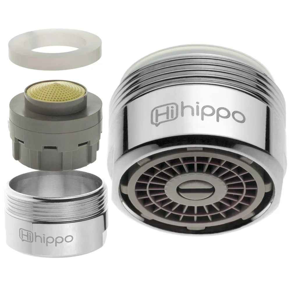 Adjustable tap aerator Hihippo SR 3.0 - 8.0 l/min Thread M24x1 male - most popular - photo 1